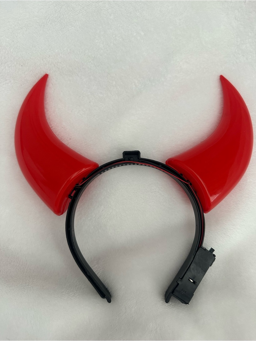 Red Devil Horn Headband